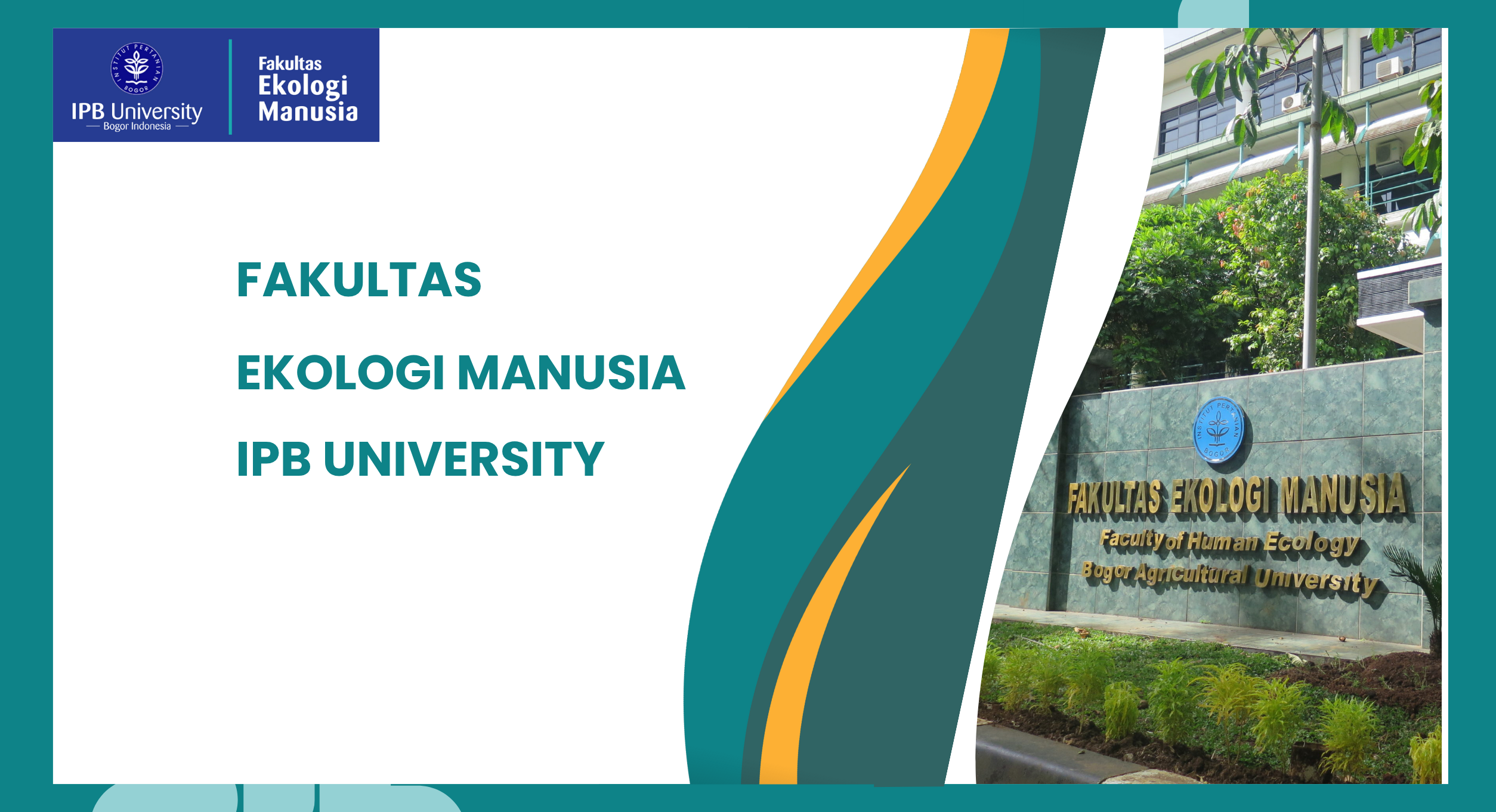 Fakultas Ekologi Manusia