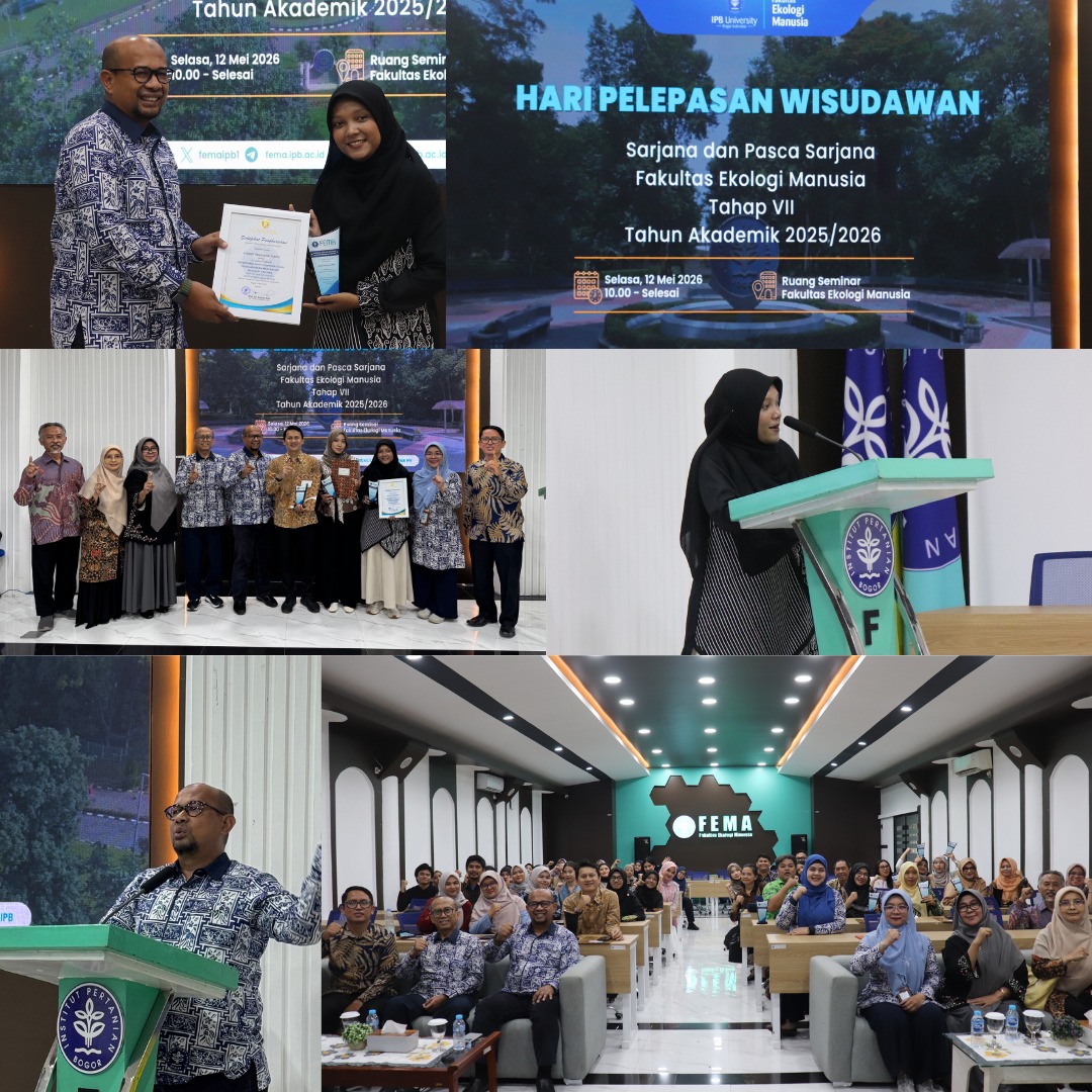 Ilustrasi HPS Fakultas Ekologi Manusia IPB University Periode VII Mei 2026